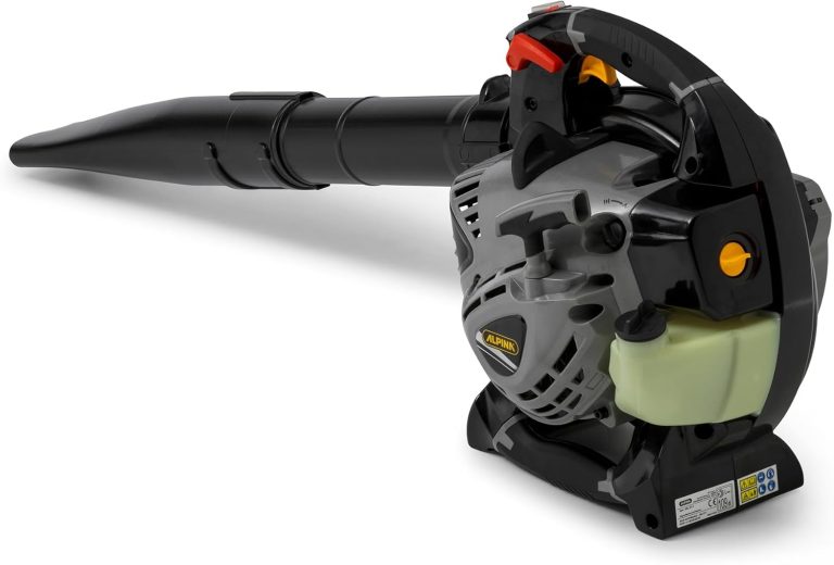 Alpina ABL 27 V Souffleur Thermique, 27,6 cm³, 800 W – Fonction Aspirateur et Broyeur, Sac 55 L
